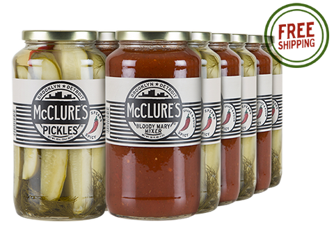 Combo Pack 12pk - 6 units each - Bloody Mary Mix; Spicy Spears