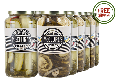 Combo Pack 12pk - 6 units each – Spicy Spears; Bread & Butter Slices