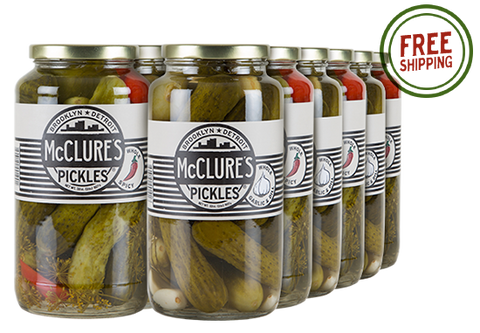 Combo Pack 12pk - 6 units each - Garlic & Dill Whole; Spicy Whole