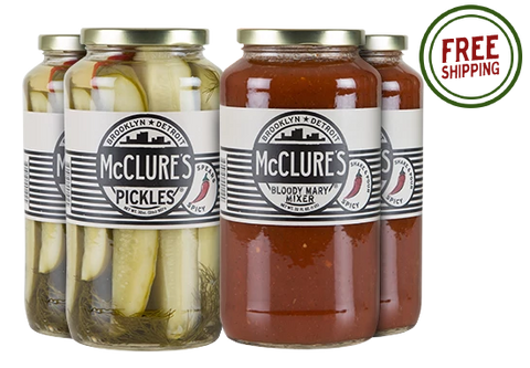 Combo Pack 4pk - 2 units each - Bloody Mary Mix; Spicy Spears