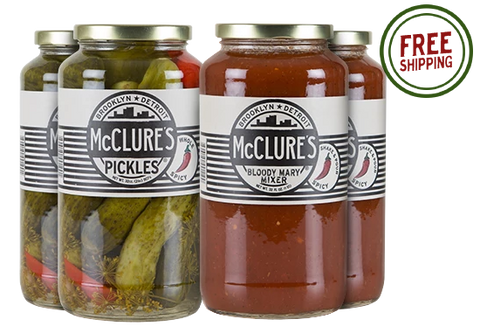 Combo Pack 4pk - 2 units each - Bloody Mary Mix; Spicy Whole