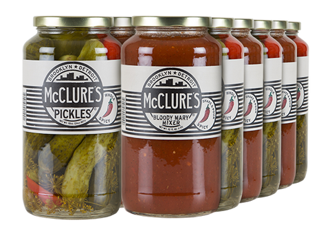 Combo Pack 12pk - 6 units each – Sauerkraut; Sweet & Spicy Slices