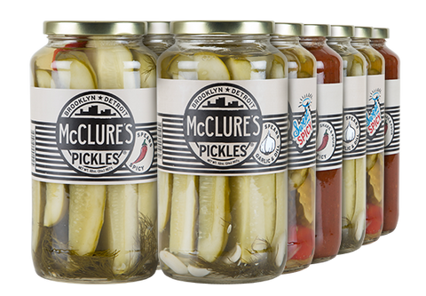 Combo Pack 12pk - 6 units each – Sauerkraut; Garlic & Dill Whole