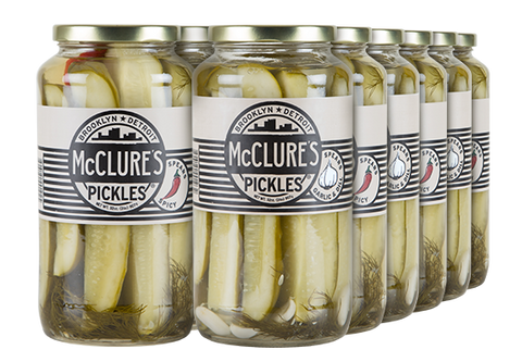 Combo Pack 4pk - 1 unit each – Bloody Mary Mix; Garlic & Dill Spears; Spicy Spears; Bread & Butter Slices