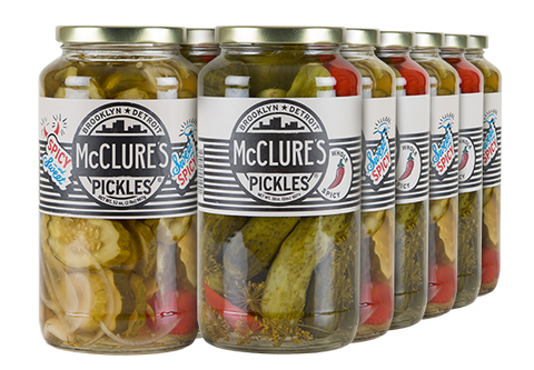 Combo Pack 12pk - 6 units each - Bloody Mary Mix; Garlic & Dill Spears