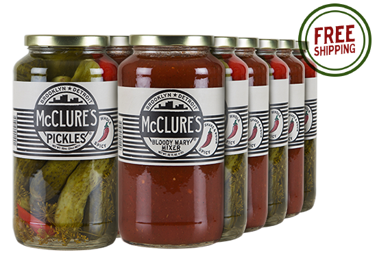 Combo Pack 12pk - 6 units each - Bloody Mary Mix; Spicy Whole