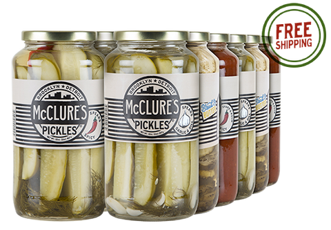 Combo Pack 12pk - 3 units each – Bloody Mary Mix; Garlic & Dill Spears; Spicy Spears; Bread & Butter Slices