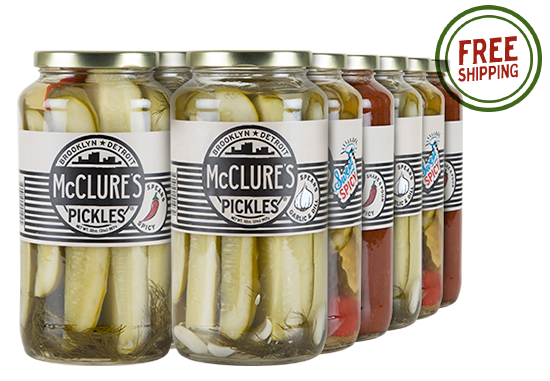 Combo Pack 12pk - 3 units each - Bloody Mary Mix; Garlic & Dill Spears; Spicy Spears; Sweet & Spicy Slices