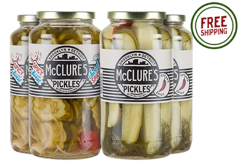 Combo Pack 4pk - 2 units each - Bloody Mary Mix; Garlic & Dill Spears