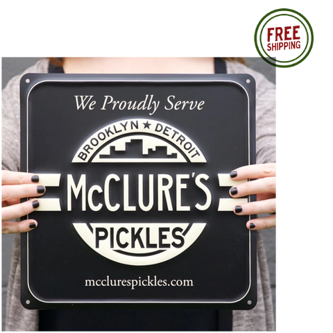 McClure's Metal Sign